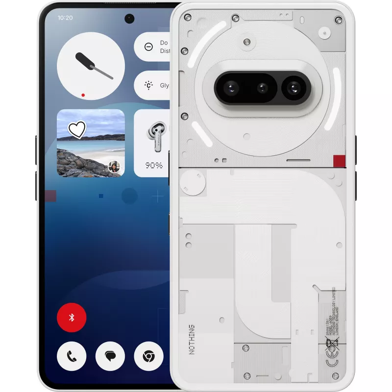 Išmanusis telefonas Nothing Phone (3a) 6,77 colio 128 GB Baltas