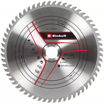 KWB diskinis pjūklo diskas TCT Ø 254 x 30mm, 3,2mm, 60 dantų