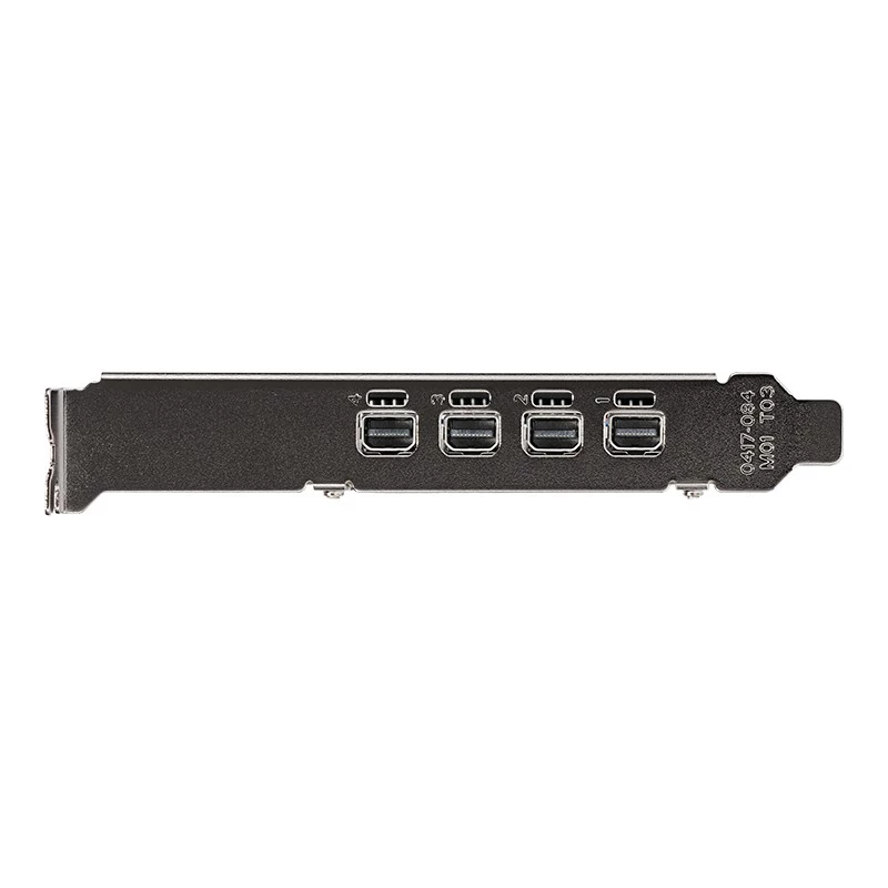 PNY NVIDIA T1000 4GB GDDR6 Low Profile, 4x Mini DisplayPort (VCNT1000-SB)