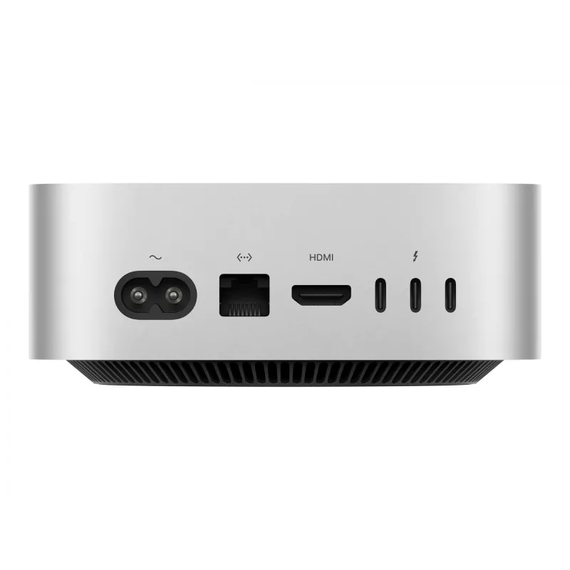 Apple Mac mini su Apple M M4 16 GB 256 GB SSD macOS Sequoia Mini PC sidabrinis