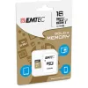 EMTEC Gold+ - „Flash“ atminties kortelė (su SD adapteriu) - 16 GB - 10 klasė - microSD - Gold (ECMSDM16GHC10GP)