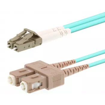 LogiLink 5m - 50/125 - LC - SC - Om3 InfiniBand/Skaidulinis optinis kabelis oranžinis (AL5LCSC05I/3I)