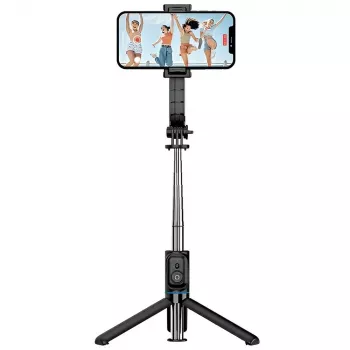 Awei Selfie Stick X49 Juoda/Juoda