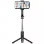 Awei Selfie Stick X49 Juoda/Juoda