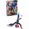 LEGO MARVEL 76296 Nauja Kapitono Amerikos konstrukcinė figūrėlė