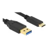kabelis DeLOCK SuperSpeed USB (USB 3.2 Gen 2) Type-A to Type-C 2 m