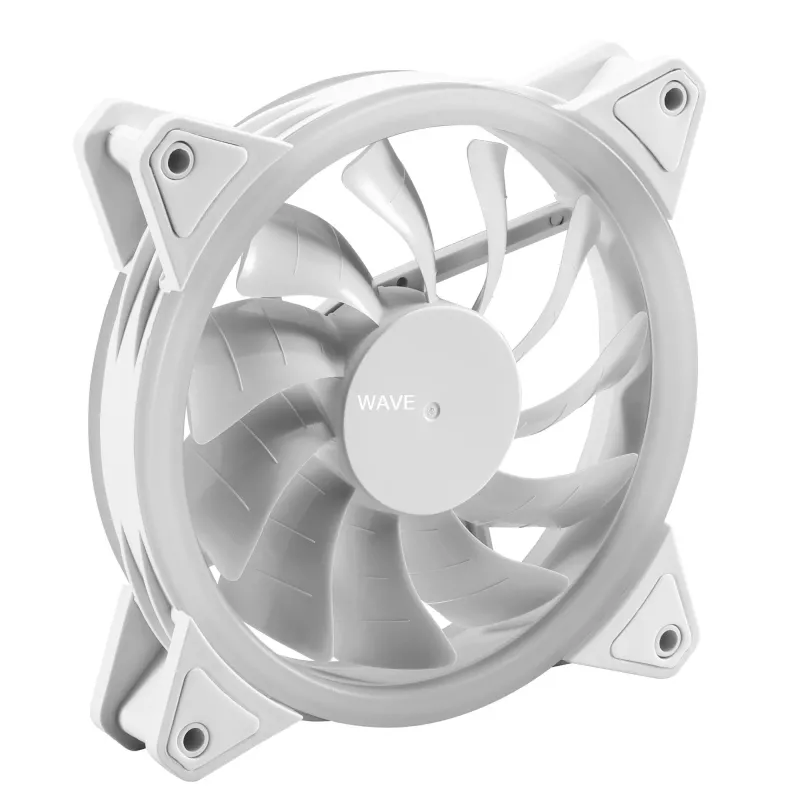 SHARKOON Shark Blades 120mm ARGB PWM korpuso ventiliatorius - baltas