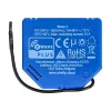 Išmanioji relė Shelly Qubino Wave 1, plastikinė, 110–240 V, 16 A, Z-Wave 868,4 MHz, mėlyna, tvirtinama prie sienos