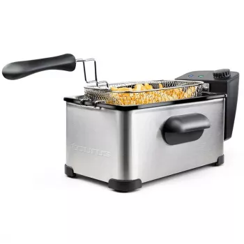 Giliai keptuvė Taurus Fry 3 Single — 3 L talpa, 2000 W, nerūdijantis plienas, reguliuojamas termostatas 150–190 °C