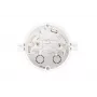 Elektros dėžutė 2N 91378800 balta, plotis 103 mm, gylis 50 mm