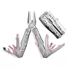 Extralink Multitool, Pocket Knife 23-in-1, with Case, Sidabrinė