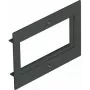 OBO Bettermann dangtelis, 2f modulinis, 45 f. T4B P7 9011 (7408276)