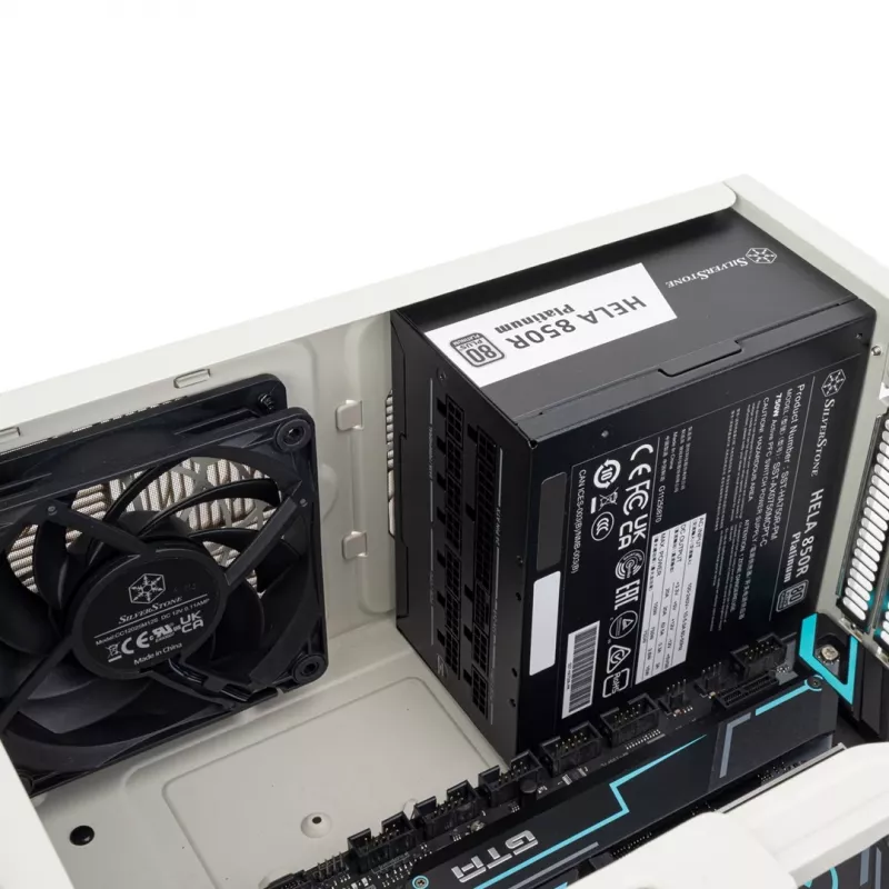 Silverstone SST-FLP01W kompiuterio korpusas HTPC baltas