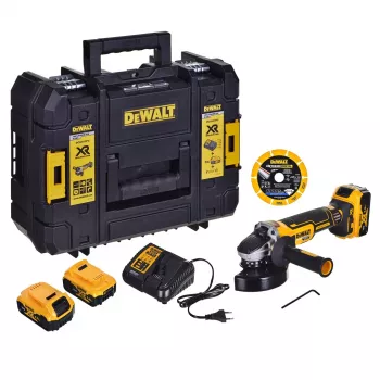 Kampinis šlifuoklis DeWALT DCG405P3 18V (DCG405P3-QW)