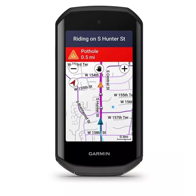 GPS dviračio kompiuteris GARMIN Edge 1050, 3,5 colio ekranas, juodas