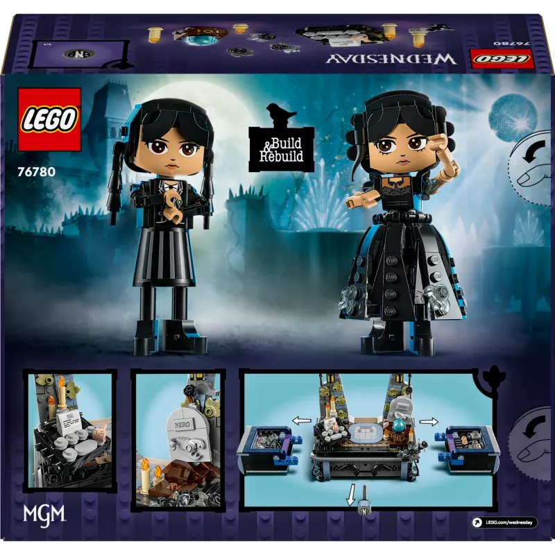 LEGO WEDNESDAY 76780 Wednesday Addams Figūra