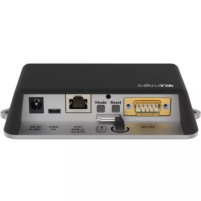 Mikrotik LtAP Mini LTE Kit (2024) 300 Mbit/s maitinimas per Ethernet (PoE)