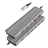 LogiLink USB 3.2 Gen2 šakotuvas 4+1 prievadų 2x USB-A 2x USB-C PD 100W aliuminis