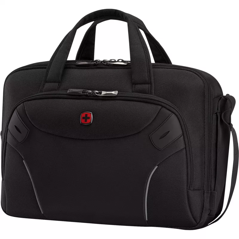 Dėklas Wenger Cosmic nešiojamiesiems kompiuteriams nuo 14 iki 16 colių (tinka iki 40,64 cm) juodas