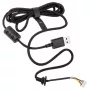 Laidinė žaidimų pelė Endgame Gear XM1 Flex Cord 2.0 — juoda