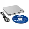 GP70NS50 plonas, išorinis DVD įrašymo įrenginys (sidabrinis, išorinis, USB 2.0, 5,25)