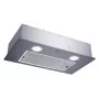 Įmontuojamas virtuvės gartraukis CANDY CBG625/1X, 520 mm plotis, 207 m³/h, anglies filtras, sukamasis valdymas, sidabrinis