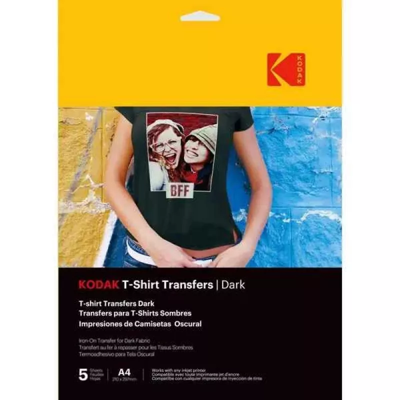 Transfer Sheets Kodak 3510553 — 5 vnt. tamsiems audiniams (terminio perkėlimo popierius)