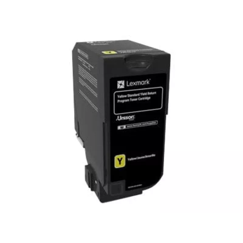 Lexmark 74C2SY0 spausdintuvo eksploatacinė medžiaga, geltona