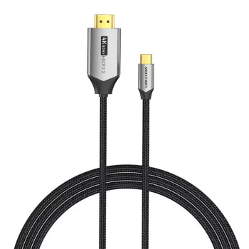 Vention USB-C į HDMI kabelis CRBBH — 2 m, 4K@60Hz, juodas, USB-C į HDMI