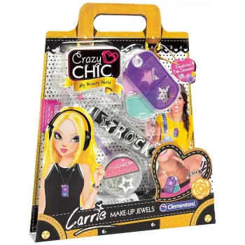 Lėlių aksesuarai Clementoni Crazy Chic Carrie 15200 — mados dizaino rinkinys lėlėms