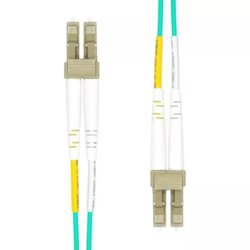 Dvipusis MM optinis pataisinis kabelis ProXtend FO-AQLCLCOM4D-0015 LC-LC UPC OM4 15 m