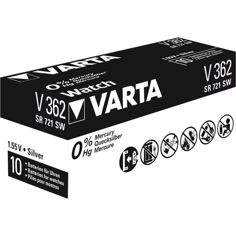 Vienkartinė baterija Varta V362