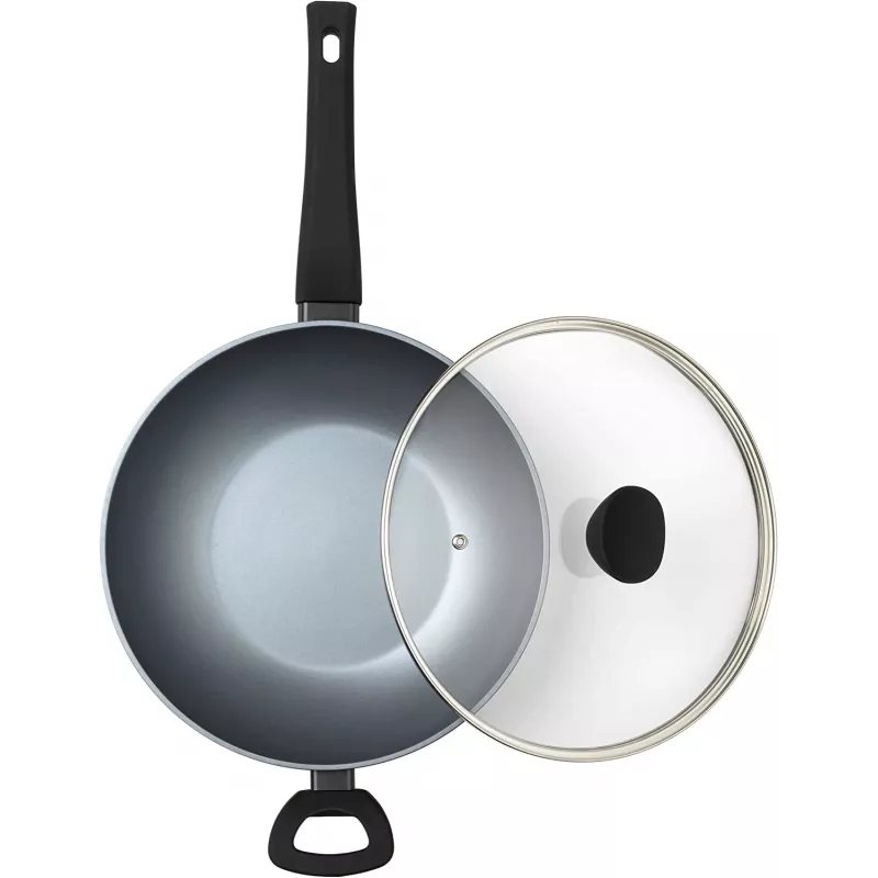 Wok Russell Hobbs RH01709EU 28 cm perlamutrinis, nelimpantis kepimo indas