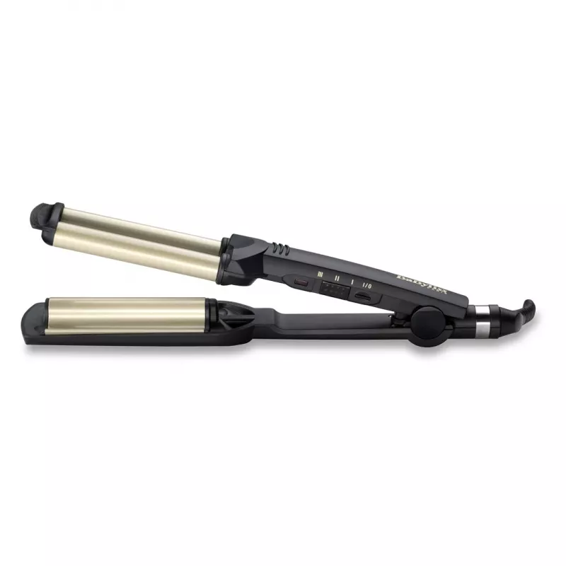 BaByliss C260E EasyWaves tekstūruojantis suktukas šiltai juodas, sidabrinis 70,9 (1,8 m)
