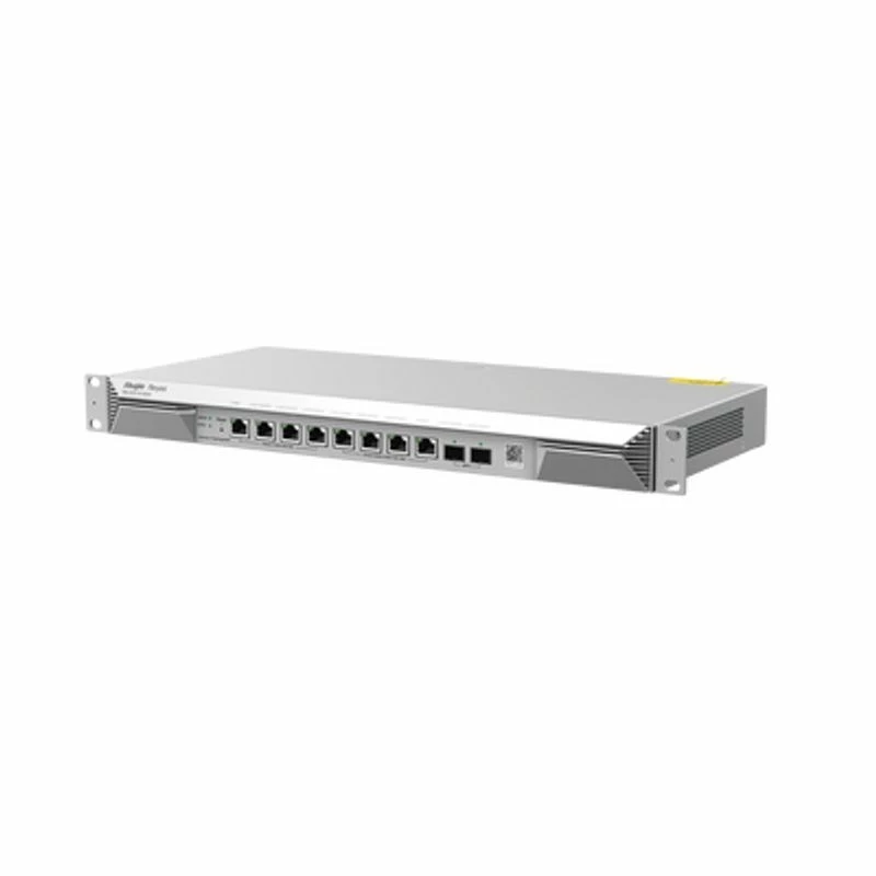 Laidinis maršruto parinktuvas RUIJIE RG-EG1510XS — 2.5GbE + Gigabit Ethernet, 6x RJ-45, 4 Gbit/s pralaidumas, 1U, sidabrinis