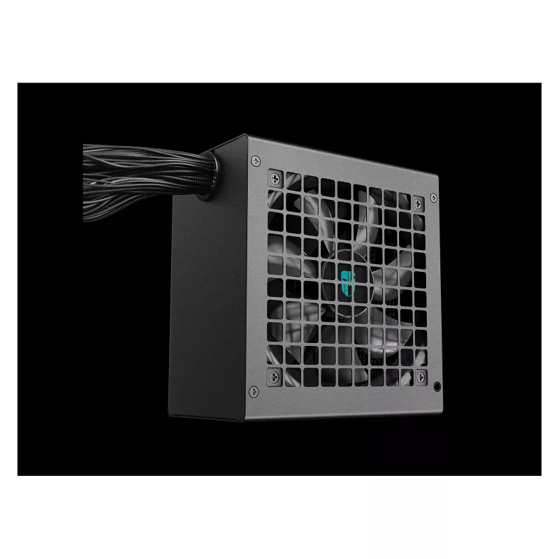 Maitinimo blokas DeepCool PF500X 500 W, ATX, 80 PLUS Bronze, 120 mm ventiliatorius, 24 kontaktų pagrindinė plokštė, 6×SATA, 2×PCIe
