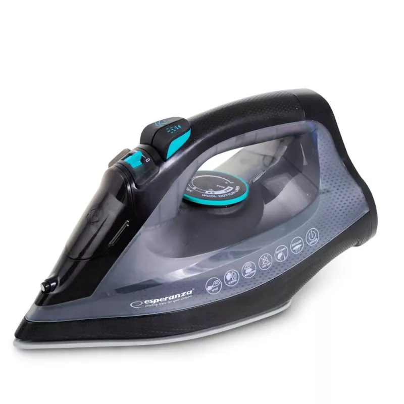 Esperanza EHI010 Lygintuvas su keramine padele Pilka, Juoda 2600 W