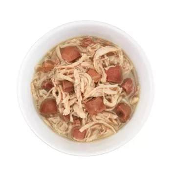 Šlapias kačių ėdalas Agras Pet Foods Schesir 80 g — vištiena, be grūdų, suaugusioms, visų veislių