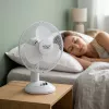 Adler | AD 7302 | Stalinis ventiliatorius | Baltas | Skersmuo 23 cm | Greičių skaičius 2 | Osciliacija | 60 W | Nėra