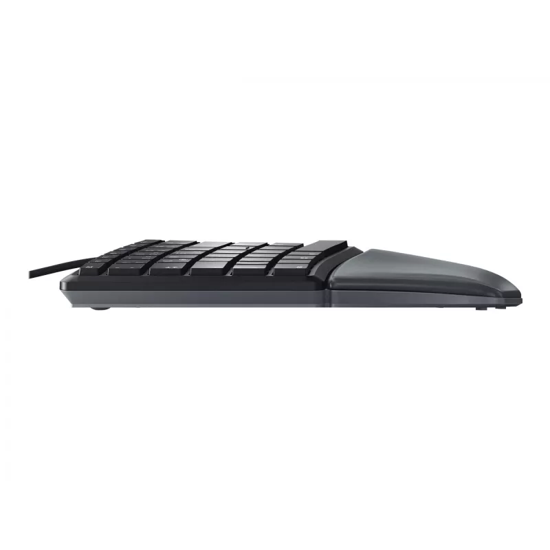 CHERRY KC 4500 ERGO klaviatūra Universali USB QWERTY Nordic Juoda