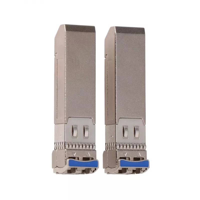 Extralink SFP28 25G 2 pakuotėje | SFP28 modulis | 25 Gbps, LC/UPC dvipusis, 1310 nm, 10 km, vienmodis, DOM tinklo siųstuvas-imtuvas modulis