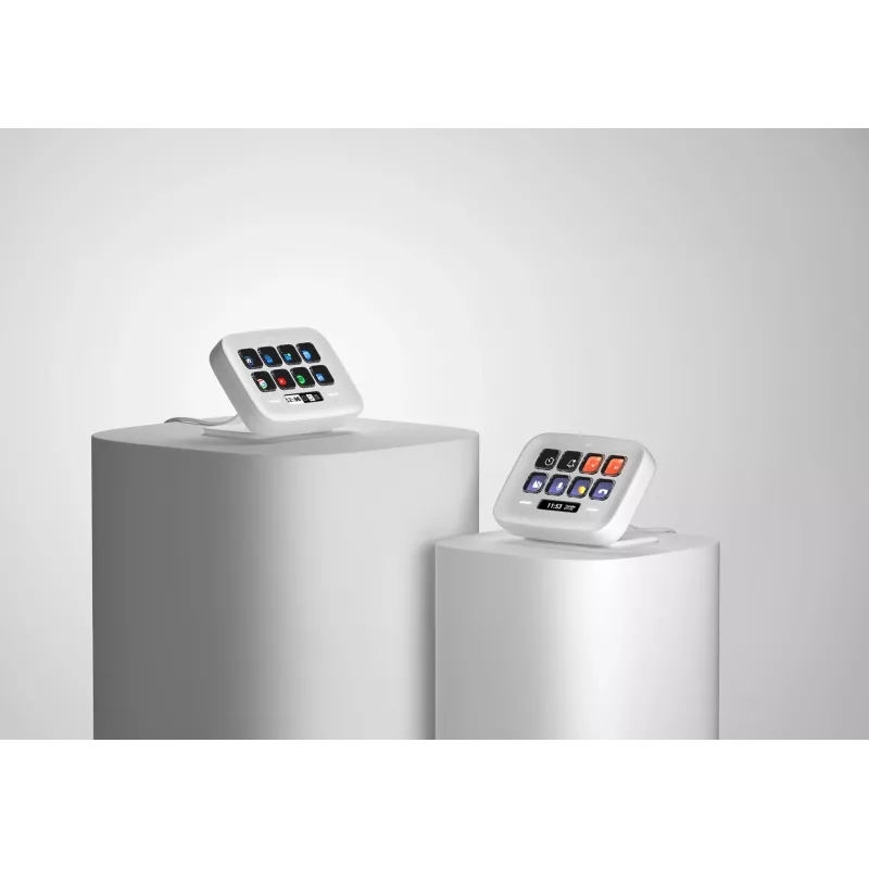 „Stream Deck Neo“ Elgato 10 mygtukų programuojamas valdiklis baltas