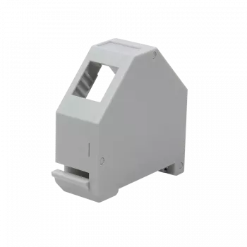 Logilink | DIN bėgio adapteris 1x RJ45 „Keystone“ moduliui | MP0053