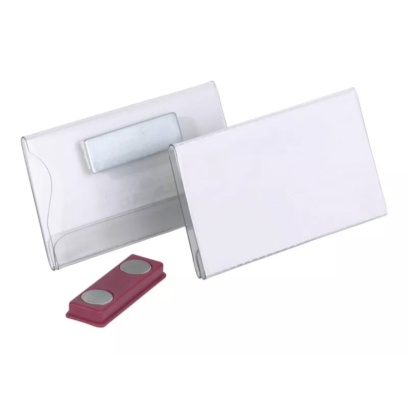 Durable Magnetic Badge 40x75mm