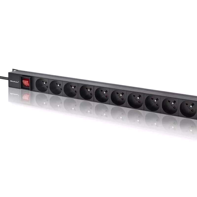 Stovo maitinimo juosta 16A PDU, 16xFRENCH, vertikali