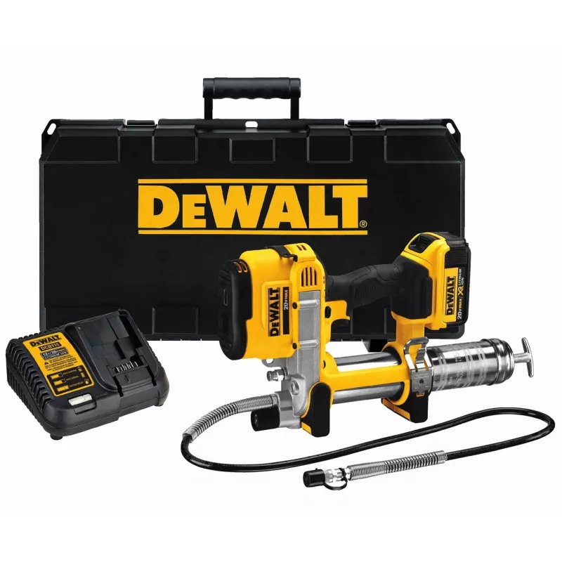 DeWALT DCGG571M1 elektrinis tepalo švirkštas