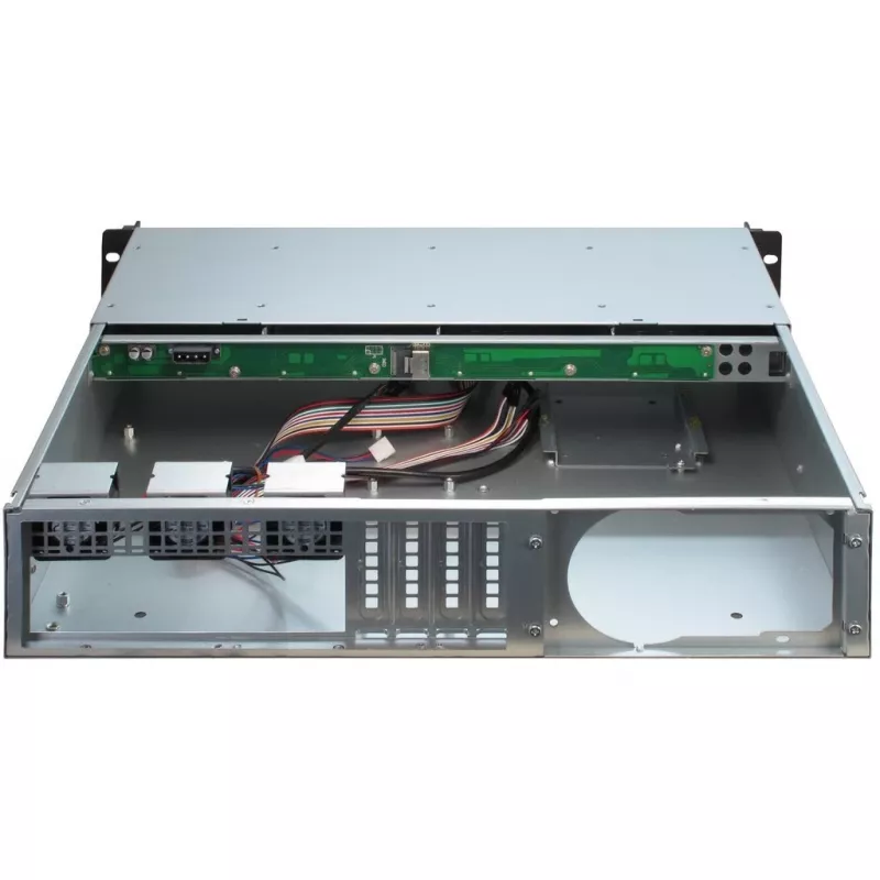 Inter-Tech IPC 2U-2404S - Rack - įmontuojamas - 2U - micro ATX