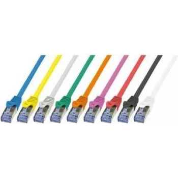 Tinklo kabelis LogiLink 2m Cat.6A RJ-45 S/FTP žalias