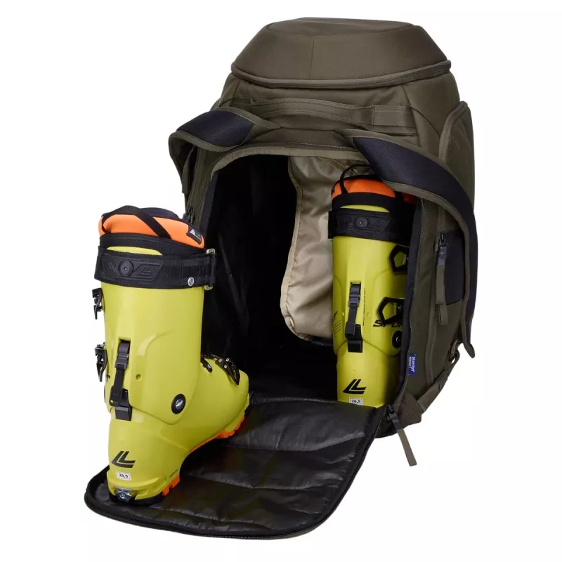 Thule 5157 Roundtrip Riedinė slidžių ir snieglenčių batų kuprinė 60L, giliai chaki