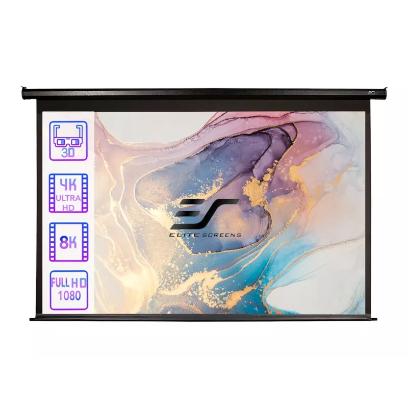 Elite Screens | Spectrum Series | Electric110H | Įstrižainė 110 colių | 16:9 | Matomas ekrano plotis (W) 244 cm | Juoda